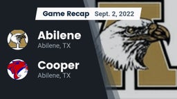 Recap: Abilene  vs. Cooper  2022