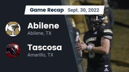 Recap: Abilene  vs. Tascosa  2022