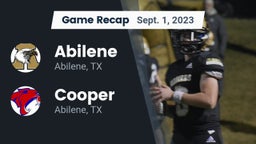 Recap: Abilene  vs. Cooper  2023