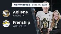 Recap: Abilene  vs. Frenship  2023