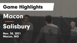 Macon  vs Salisbury  Game Highlights - Nov. 30, 2021