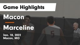 Macon  vs Marceline  Game Highlights - Jan. 18, 2022