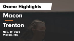 Macon  vs Trenton  Game Highlights - Nov. 19, 2021
