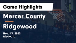Mercer County  vs Ridgewood  Game Highlights - Nov. 13, 2023