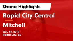 Rapid City Central  vs Mitchell  Game Highlights - Oct. 18, 2019