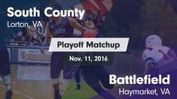 Matchup: South County High vs. Battlefield  2016