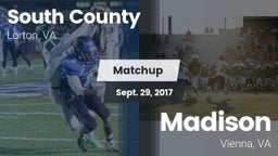 Matchup: South County High vs. Madison  2017