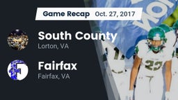 Recap: South County  vs. Fairfax  2017