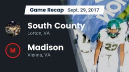 Recap: South County  vs. Madison  2017