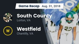 Recap: South County  vs. Westfield  2018