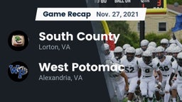 Recap: South County  vs. West Potomac  2021