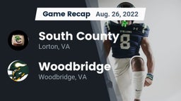 Recap: South County  vs. Woodbridge  2022