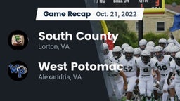 Recap: South County  vs. West Potomac  2022