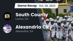 Recap: South County  vs. Alexandria City  2022