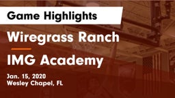 Wiregrass Ranch  vs IMG Academy Game Highlights - Jan. 15, 2020