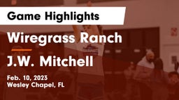 Wiregrass Ranch  vs J.W. Mitchell  Game Highlights - Feb. 10, 2023