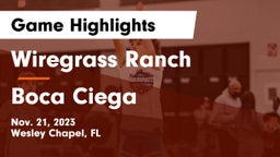 Wiregrass Ranch  vs Boca Ciega Game Highlights - Nov. 21, 2023