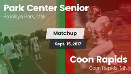 Matchup: Park Center Senior vs. Coon Rapids  2017