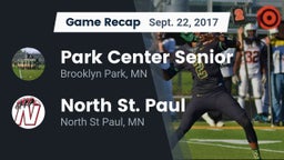 Recap: Park Center Senior  vs. North St. Paul  2017