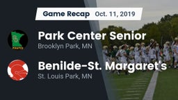 Recap: Park Center Senior  vs. Benilde-St. Margaret's  2019