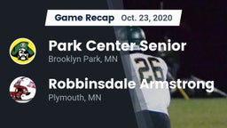 Recap: Park Center Senior  vs. Robbinsdale Armstrong  2020
