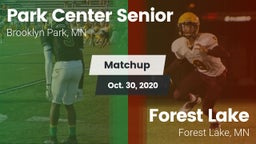 Matchup: Park Center Senior vs. Forest Lake  2020