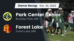 Recap: Park Center Senior  vs. Forest Lake  2020