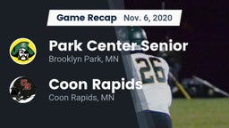 Recap: Park Center Senior  vs. Coon Rapids  2020