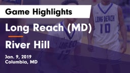 Long Reach  (MD) vs River Hill  Game Highlights - Jan. 9, 2019
