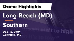 Long Reach  (MD) vs Southern  Game Highlights - Dec. 18, 2019