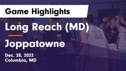 Long Reach  (MD) vs Joppatowne  Game Highlights - Dec. 28, 2023
