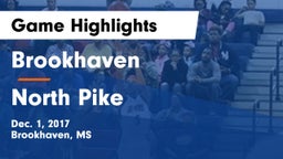 Brookhaven  vs North Pike  Game Highlights - Dec. 1, 2017
