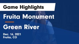 Fruita Monument  vs Green River  Game Highlights - Dec. 16, 2021