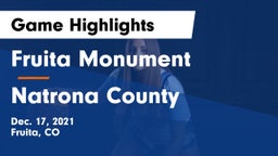 Fruita Monument  vs Natrona County  Game Highlights - Dec. 17, 2021