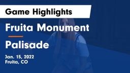 Fruita Monument  vs Palisade  Game Highlights - Jan. 15, 2022