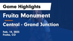 Fruita Monument  vs Central - Grand Junction  Game Highlights - Feb. 14, 2023