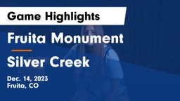 Fruita Monument  vs Silver Creek  Game Highlights - Dec. 14, 2023