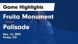 Fruita Monument  vs Palisade  Game Highlights - Dec. 16, 2023