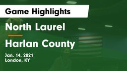 North Laurel  vs Harlan County  Game Highlights - Jan. 14, 2021