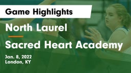 North Laurel  vs Sacred Heart Academy Game Highlights - Jan. 8, 2022