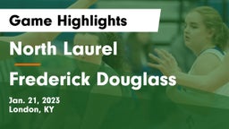 North Laurel  vs Frederick Douglass Game Highlights - Jan. 21, 2023