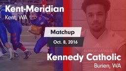 Matchup: Kent-Meridian High vs. Kennedy Catholic  2016