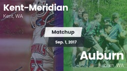 Matchup: Kent-Meridian High vs. Auburn  2017