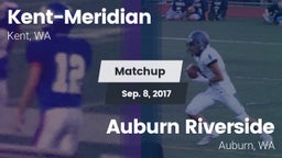 Matchup: Kent-Meridian High vs. Auburn Riverside  2017