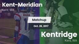 Matchup: Kent-Meridian High vs. Kentridge  2017