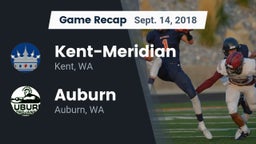 Recap: Kent-Meridian   vs. Auburn  2018