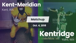 Matchup: Kent-Meridian High vs. Kentridge  2018