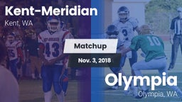 Matchup: Kent-Meridian High vs. Olympia  2018
