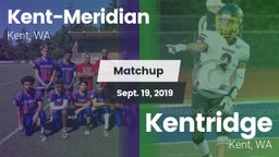 Matchup: Kent-Meridian High vs. Kentridge  2019