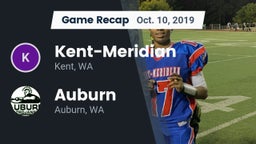 Recap: Kent-Meridian   vs. Auburn  2019